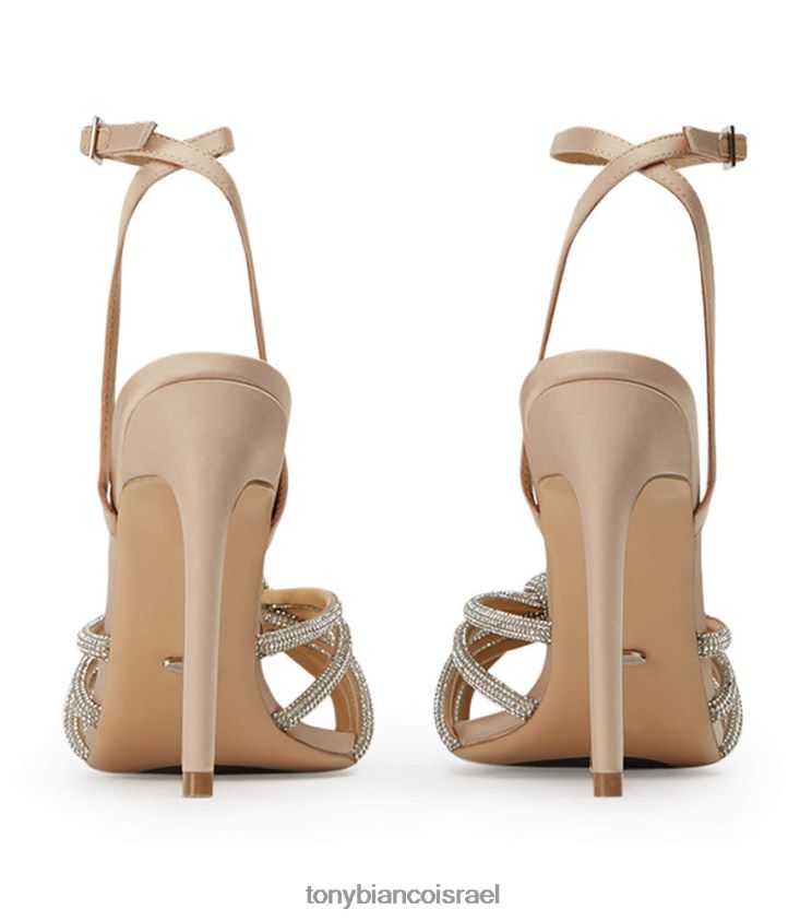 נעלי עקב | נשים סאטן עירום Tony Bianco נעלי עקב של קילה 8BNR8T56